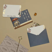 Gajraj Pavilion - Notecard (Blue)
