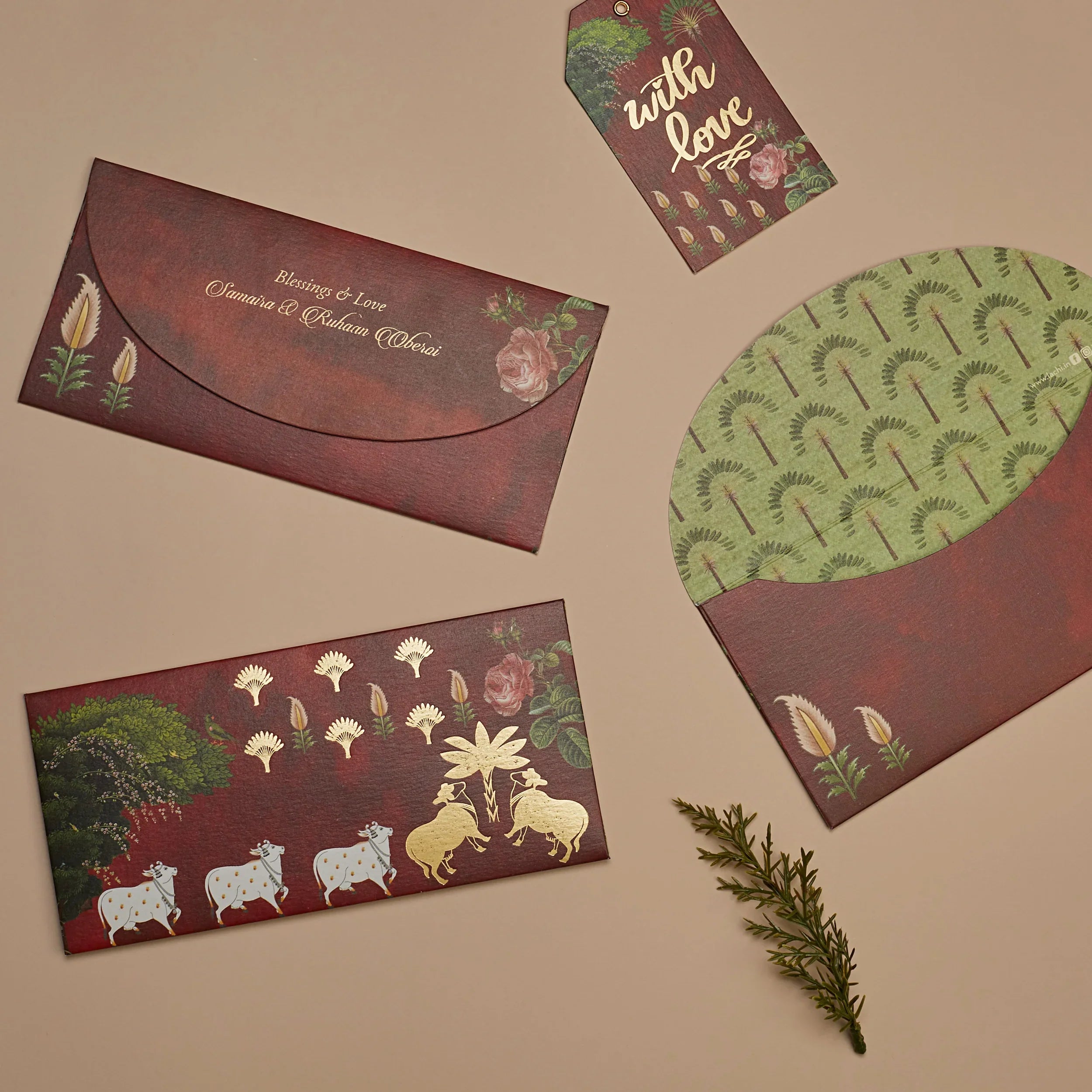 Sacred Pichwai - Money Envelope